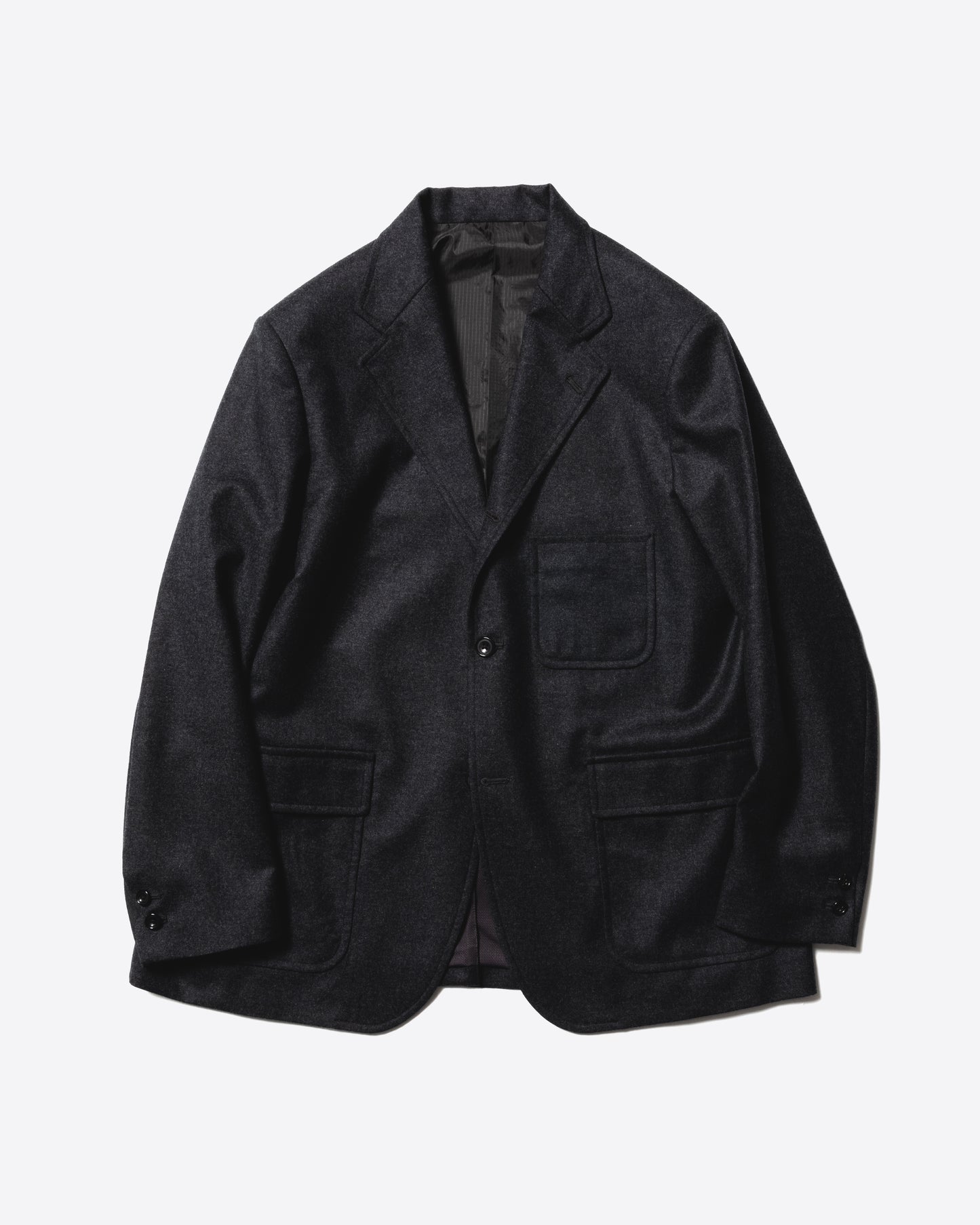 Unlikely Assembled Blazer Wool Flannel