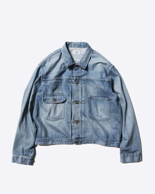Unlikely Time Travel Trucker Jacket  1977Wash